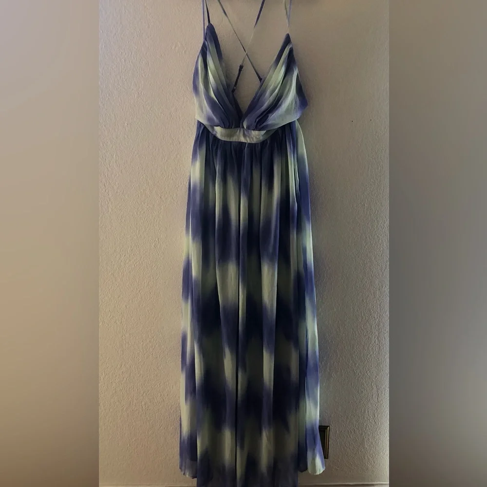 chinese dress ladies STRAPLESS TRENCH MAXI DRESS IN DENIM – AKIRA main image 1